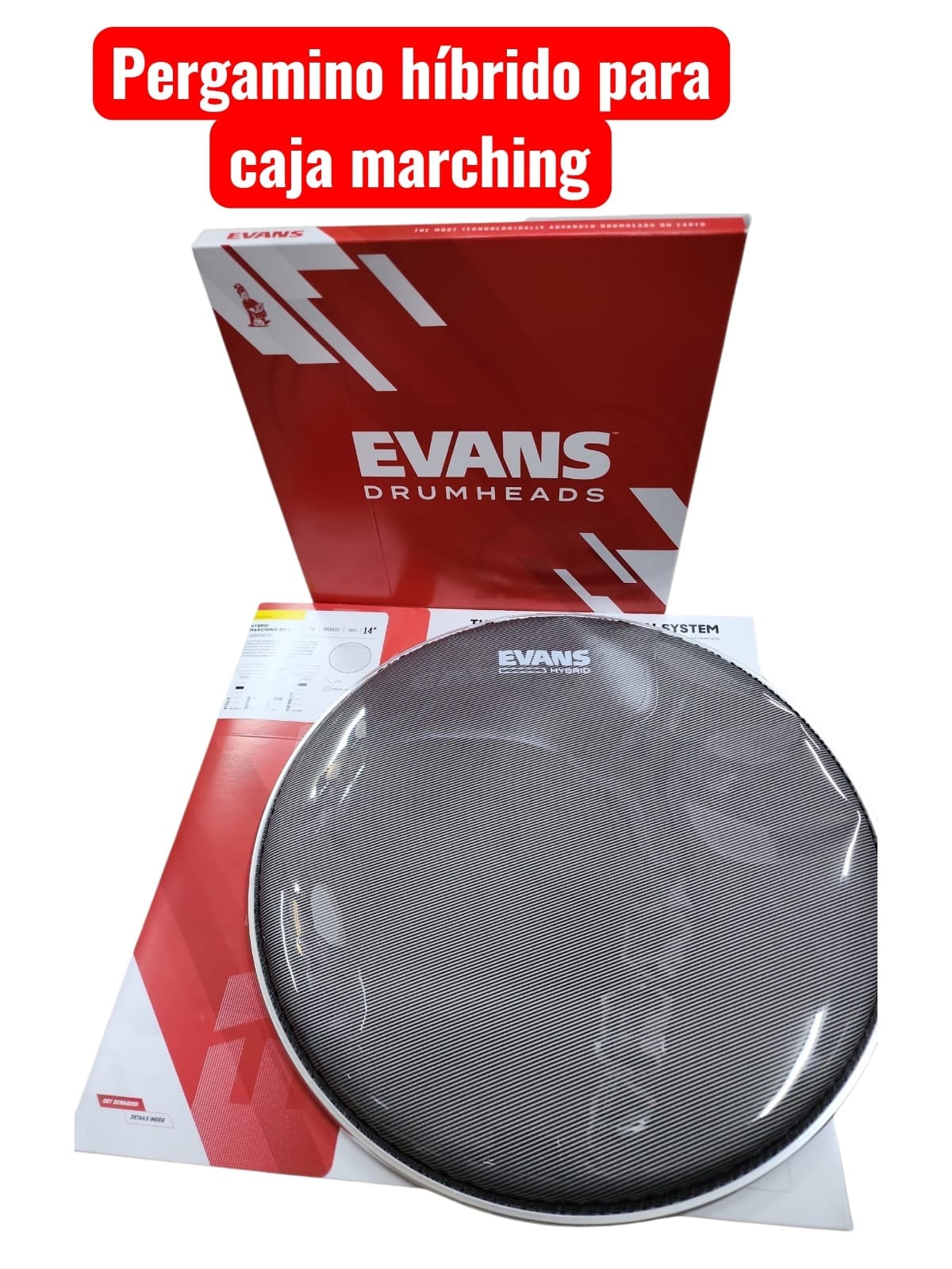 Pergamino híbrido para caja marching