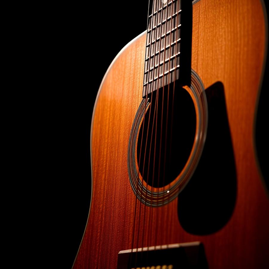 Guitarra acústica cuerpo dreadnought (DEMO)